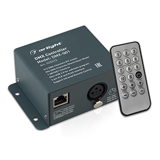 Контроллер DMX-Q01 (USB, 256 каналов, ПДУ 18кн) (Arlight, IP20 Металл, 1 год) | Arlight 022413