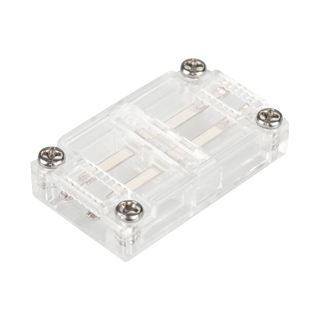 Коннектор прямой для ленты ARL-50000PV (15.5x6mm) прозрачный (Arlight, Пластик) | Arlight 027067