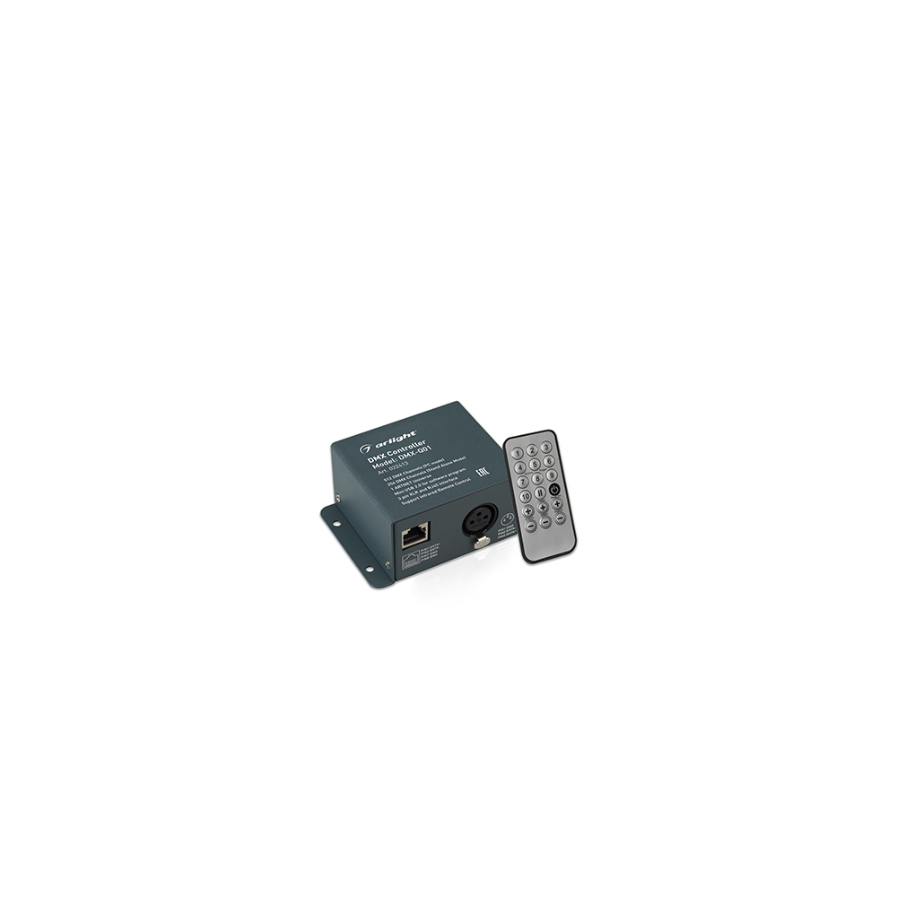 Контроллер DMX-Q01 (USB, 256 каналов, ПДУ 18кн) (Arlight, IP20 Металл, 1 год) | Arlight 022413