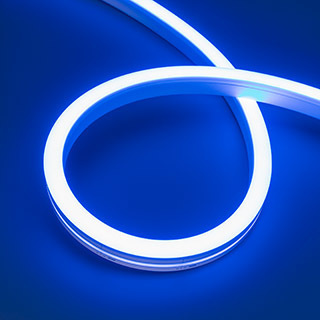 Гибкий неон ARL-MOONLIGHT-1712-SIDE 24V Blue (Arlight, Вывод кабеля боковой) | Arlight 031022