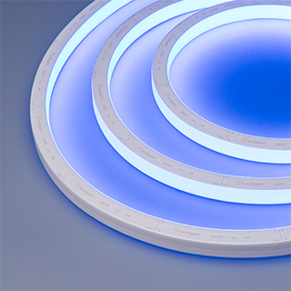 Герметичная лента AQUA-5000S-TOP-2835-120-24V Blue (16.5х16.5mm, 10W, IP68) (Arlight, -) | Arlight 032117