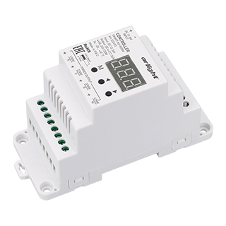 Контроллер SMART-K3-RGBW (12-36V, 4x5A, DIN, 2.4G) (Arlight, IP20 Пластик) | Arlight 022493
