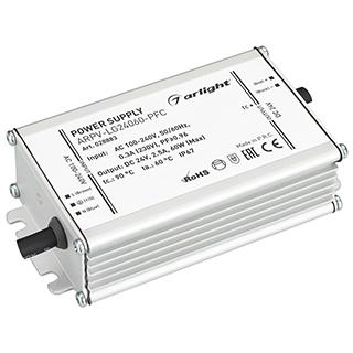 Блок питания ARPV-LG24060-PFC (24V, 2.5A, 60W) (Arlight, IP67 Металл) | Arlight 028883