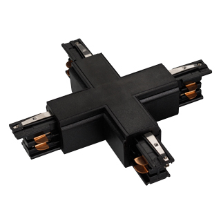 Коннектор крестовой LGD-4TR-CON-X-BK (C) (Arlight, IP20 Пластик) | Arlight 026143