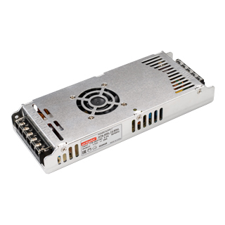 Блок питания HTS-300L-12-Slim (12V, 25A, 300W) (Arlight, IP20 Сетка) | Arlight 022425