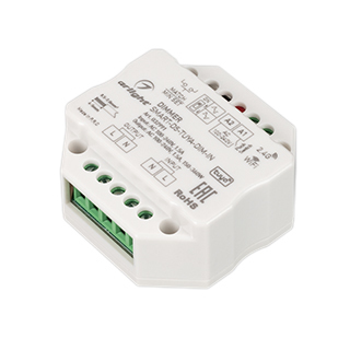 Диммер SMART-D5-TUYA-DIM-IN (230V, 1.5A, TRIAC, WiFi, 2.4G) (Arlight, IP20 Пластик) | Arlight 032991