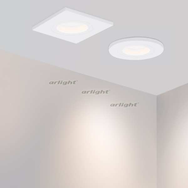 Светодиодный светильник LTM-S46x46WH 3W White 30deg (Arlight, IP40 Металл) | Arlight 014919