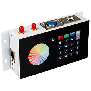 Контроллер DMX SR-2816WI Black (12V, WiFi, 8 зон) (Arlight, IP20 Металл) | Arlight 020682