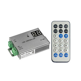 Контроллер HX-805 (2048 pix, 5-24V, SD-карта, ПДУ) (Arlight, -) | Arlight 016999