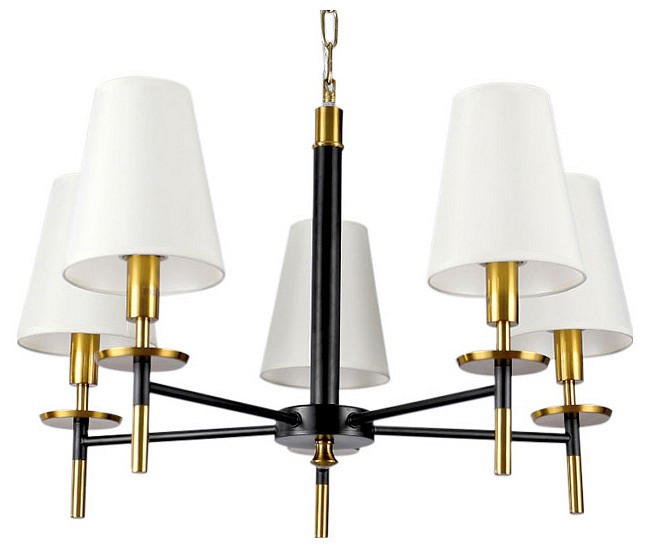 Подвесная люстра Arte Lamp Riccardo A4075LM-5BK | Arte Lamp ARA4075LM-5BK