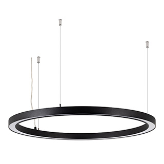 Светильник SP-CIRCLE-HANG-O3535-D900-55W Warm3000 (RAL9005, 120 deg, 230V) IP40 LED (Arlight, Алюминий) | Arlight 049368