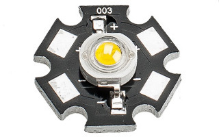 Мощный светодиод ES-STAR-3W White 220Lm 6000K (ANR, STAR type) | Arlight 011403