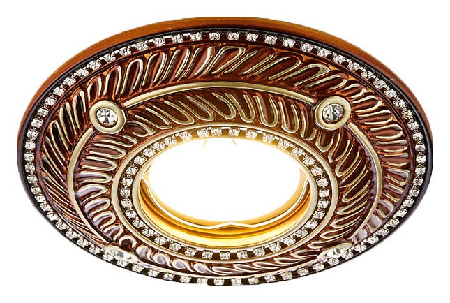 Встраиваемый светильник Ambrella Light D D4468 BR | Ambrella Light AMBRD4468BR