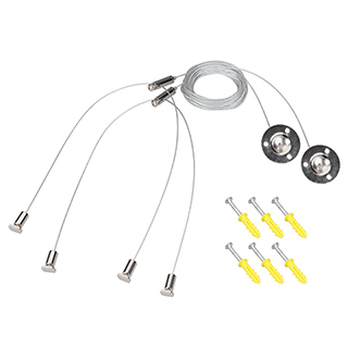 Подвес LINE-6070 2x4m Set (Pad 9x2mm) (Arlight, Металл) | Arlight 056258