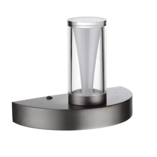 7143/5WL HIGHTECH ODL26 513 светильник черный gun powder/акрилл/металл IP20 LED 5W 402Лм 3000K 180° 220V DEFANCE | Odeon Light OL7143/5WL