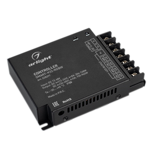 Контроллер SMART-K32-RGBW (12-48V, 4x8A, 2.4G) (Arlight, IP20 Металл) | Arlight 028297