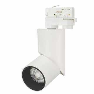 Светильник LGD-TWIST-TRACK-4TR-R70-15W Warm3000 (WH-BK, 30 deg, 48V, DALI) (Arlight, IP40 Металл) | Arlight 032955