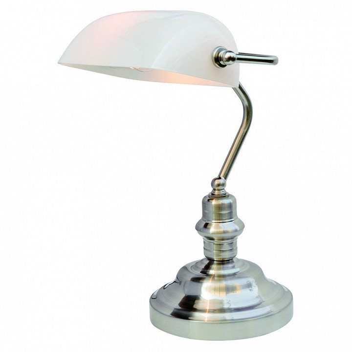 Настольная лампа офисная Arte Lamp Banker A2491LT-1SS | Arte Lamp ARA2491LT_1SS