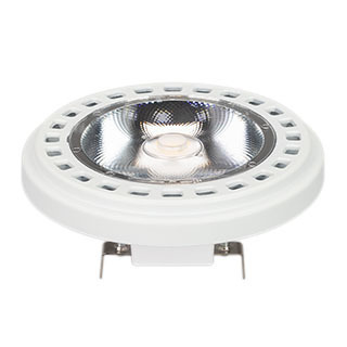 Лампа AR111-UNIT-G53-15W- Warm3000 (WH, 24 deg, 12V) (Arlight, Металл) | Arlight 025640