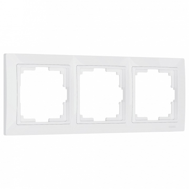 Рамка на 3 поста Werkel Snabb basic (белый) W0032001 | Werkel WRKa051299