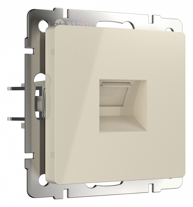Розетка Ethernet RJ-45 без рамки Werkel слоновая кость W1181003 | Werkel WRKa051467
