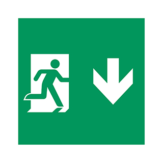 Пиктограмма EMGP-MARK-MA-DOWN (Человек, Вниз) (Arlight, Пластик) | Arlight 059835