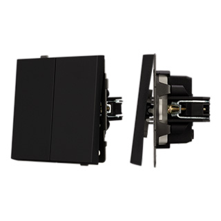 Механизм выключателя управления шторами SWT-TENDO-MKR2-SFPL-BK (230V, 10A) (Arlight, -) | Arlight 054559