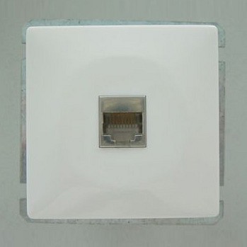 Розетка двойная Ethernet RJ-45 без рамки Imex 1611L 1611L-S100 | Imex IMX1611L_S100