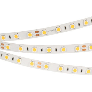 Лента RT 2-5000 24V White6000 2x (5060, 300 LED, LUX) (Arlight, 14.4 Вт/м, IP20) | Arlight 008829