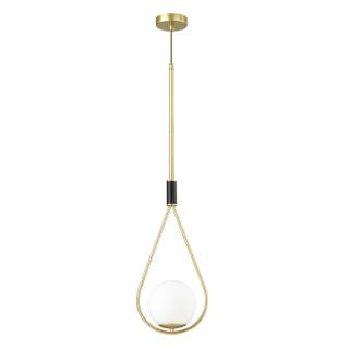 4810/1 PENDANT ODL21 493 золтой/черный/белый Подвес E14 1*40W FLARI | Odeon Light OL4810/1