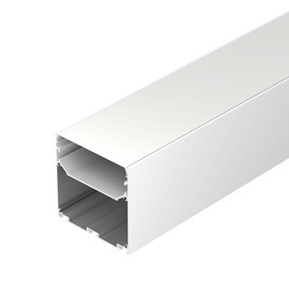 Профиль LINE-S-7575-3000 WHITE (Arlight, Алюминий) | Arlight 041860