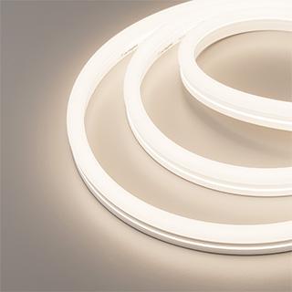 Лента герметичная MOONLIGHT-SIDE-X336-12x24mm 230V Day4000 (11 W/m, IP65, 50m, wire x1) (Arlight, Грибовидная форма) | Arlight 051903