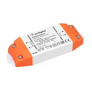 Блок питания ARV-SP-12030-PFC (12V, 2.5A, 30W) (Arlight, IP20 Пластик) | Arlight 039230