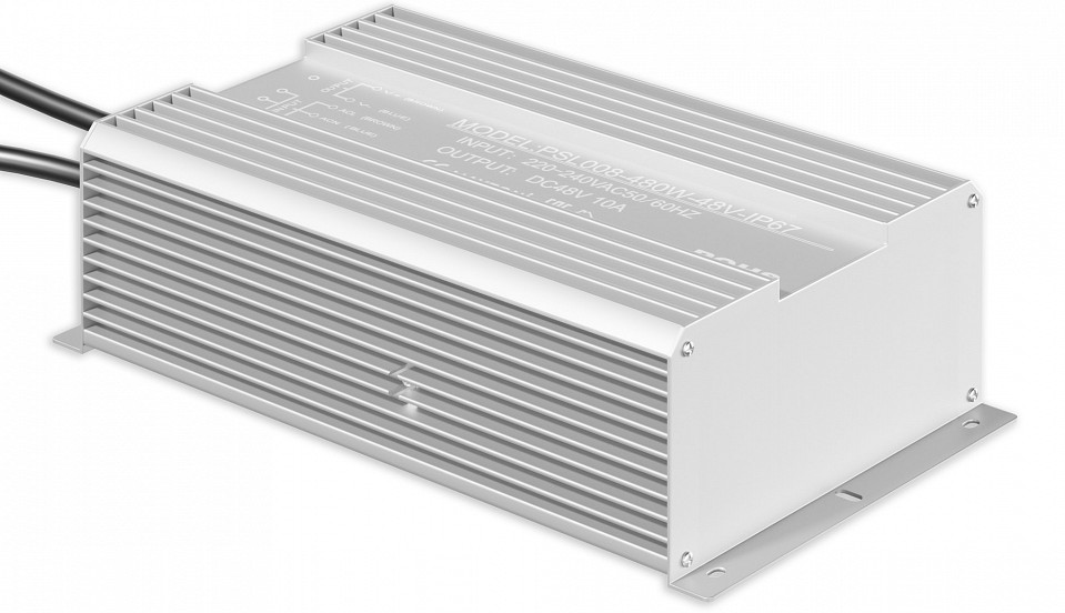 Блок питания с проводом Maytoni Power Supply Magnetic PSL008-480W-48V-IP67 | Maytoni MYPSL008-480W-48V-IP67