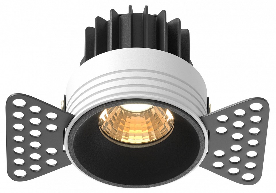 Встраиваемый светильник Maytoni Round DL058-7W2.7K-TRS-B | Maytoni MYDL058-7W2.7K-TRS-B