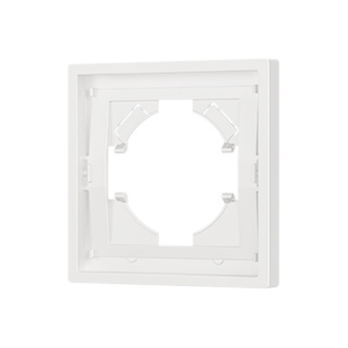 Рамка пластиковая FRM-TENDO-SFPL-1-WH (Arlight, -) | Arlight 054645