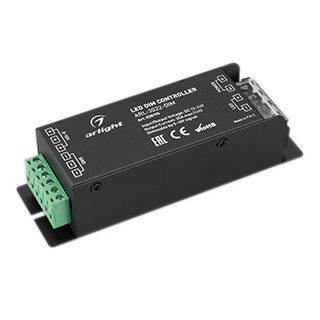 Диммер ARL-3022-DIM (12-24V, 1x25A, 0-10V) (Arlight, IP20 Металл) | Arlight 028195