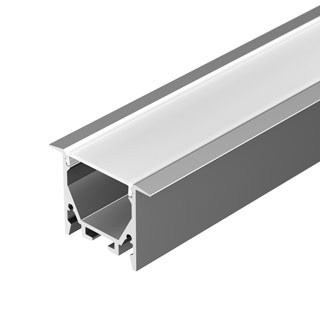 Профиль LINIA25-F-2000 ANOD  (Arlight, Алюминий) | Arlight 053805