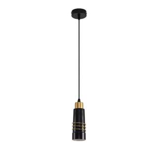 8361/1A MODERNI золото/черный металл/керамика Подвес E27 60W 220V LILO | Lumion LN8361/1A