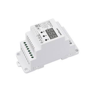 Контроллер SMART-K3-RGBW (12-36V, 4x5A, DIN, 2.4G) (Arlight, IP20 Пластик) | Arlight 022493