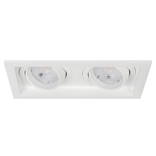 Светильник MS-VORTEX-BUILT-S170x90-2x12W Day4000 (WH-WH, 20 deg, 230V) (Arlight, IP20 Металл) | Arlight 057770