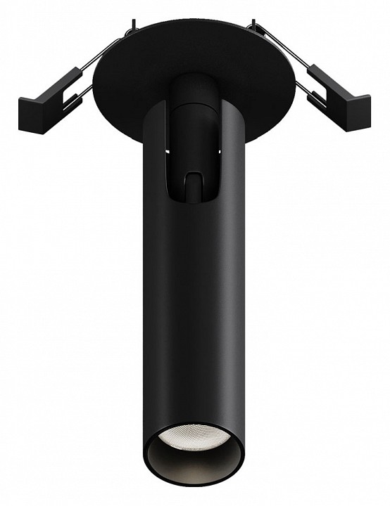 Встраиваемый светильник на штанге Maytoni Focus T C141RS-L125-6W4K-B | Maytoni MYC141RS-L125-6W4K-B