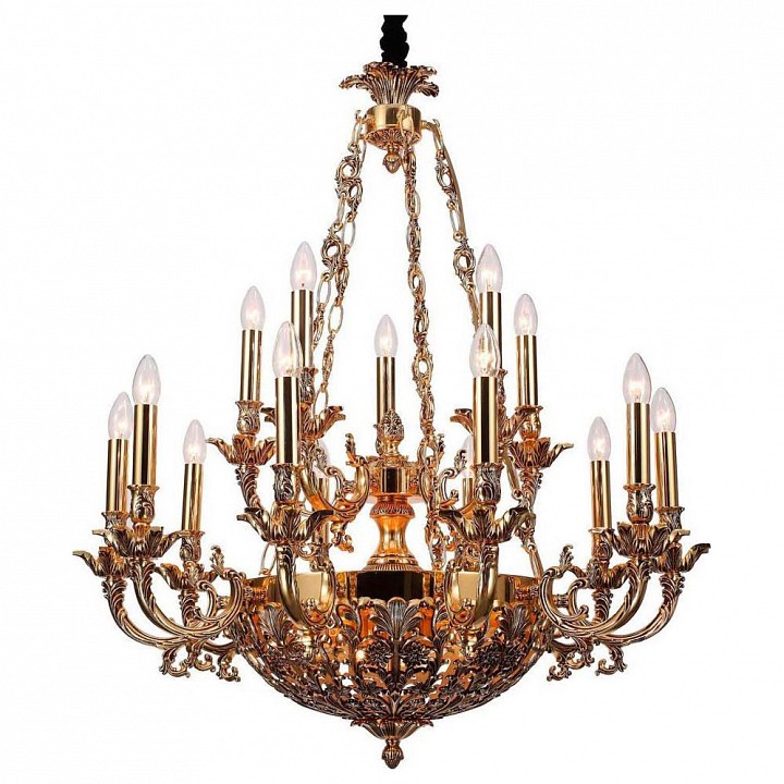 Подвесная люстра Lucia Tucci Firrnze FIRENZE 1780.15.3 antique gold | Lucia Tucci LTFIRENZE1780.15.3antiquegold