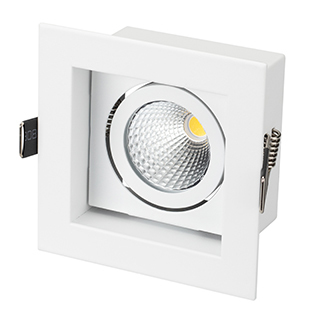 Светильник CL-KARDAN-S102x102-9W Warm (WH, 38 deg) (Arlight, IP20 Металл) | Arlight 024137