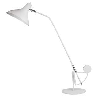 764906  (MТ14003041-1А)  Настольная лампа MANTI 1х40W  E14 White (в комплекте) | Lightstar LS764906