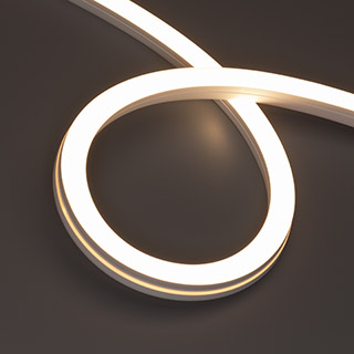 Лента герметичная MOONLIGHT-SIDE-X280-16x16mm 24V Warm3000(10 W/m, IP67, 0,5m, wire x1 (Arlight, Образец) | Arlight 055598
