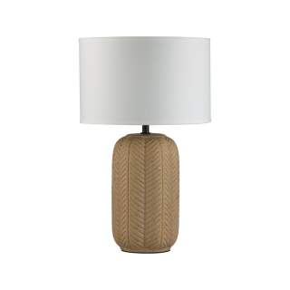 5665/1T MODERNI LN23 373 бежевый, белый Настольная лампа E27 40W 220V CHI | Lumion LN5665/1T