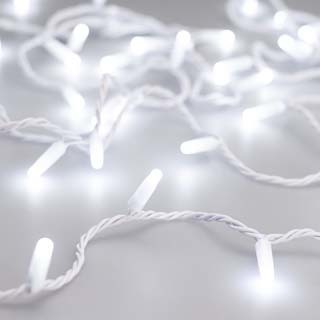 Светодиодная гирлянда ARD-STRING-CLASSIC-10000-WHITE-100LED-MILK-STD White (230V, 7W) (Ardecoled, IP65) | Arlight 031202