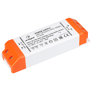 Блок питания ARV-SP24075-PFC-TRIAC (24V, 3.1A, 75W) (Arlight, IP20 Пластик) | Arlight 026406