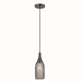 3353/1 PENDANT ODL17 496 черный Подвес E27 60W 220V BOTTLE | Odeon Light OL3353/1